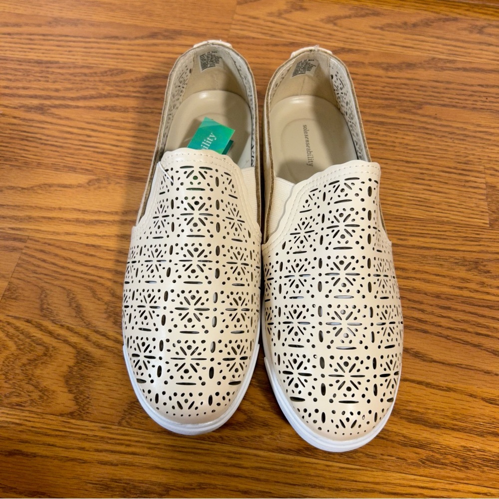 SoleSenseAbility Slip On Cushioned Footbed Flats